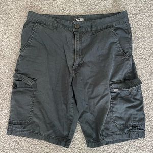 Black vans cargo shorts. Size 34 waist.